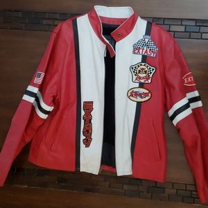 Men's Racing Leather Jacket